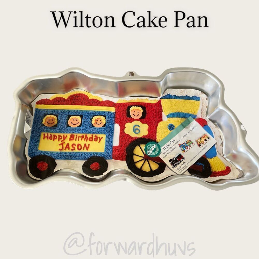 Vintage Wilton Collectable Train Baking Cake Pan